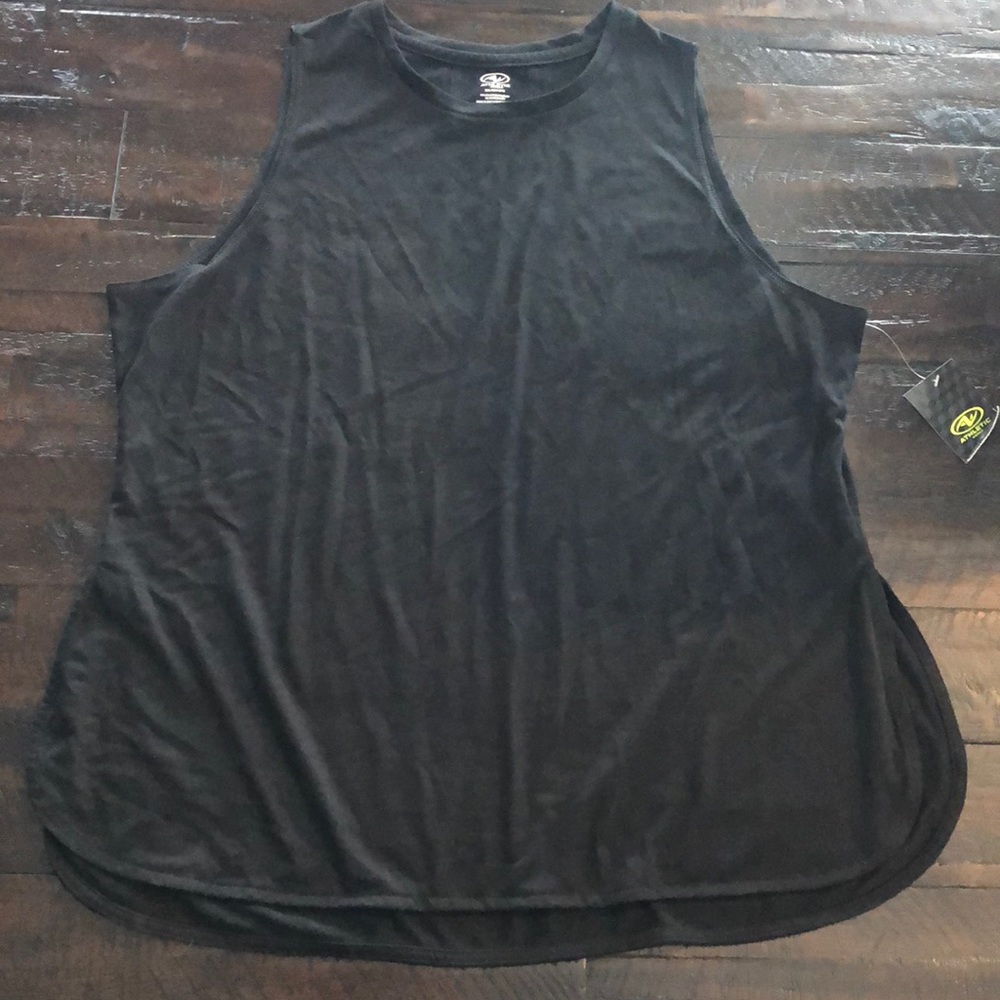 Black tank top
